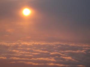The rising sun shines like our kindness